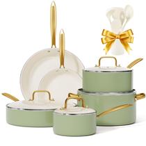 Conjunto de utensílios de cozinha VONIKI Ceramic Antiaderente com Utensílios 16 unidades