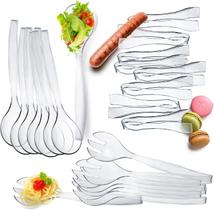 Conjunto de utensílios de serviço descartáveis StarMar HD (12) colheres de 10 cm