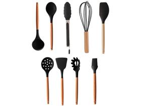 Conjunto de Utensílios de Silicone Lyor Charmy - 9 Peças