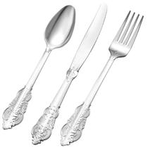 Conjunto de utensílios descartáveis Bestluck Silver Plastic 150 unidades