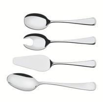 Conjunto de Utensílios em Aço Inox com Acabamento Alto Brilho Mônaco 4pçs - Tramontina