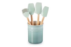 Conjunto de utensílios Le Creuset Silicone Craft Series 5 peças de sal marinho
