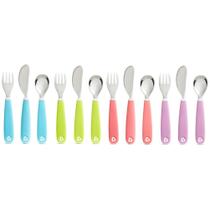 Conjunto de utensílios Munchkin Splash Toddler com garfo, faca e colher 6P