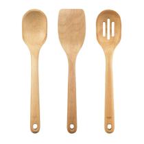 Conjunto de utensílios OXO Good Grips, torneiro de colher de madeira de 3 peças Conjunto de utensílios OXO Good Grips, torneiro de colher de madeira de 3 peças