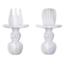 Conjunto de utensílios para bebês Bumkins Chewtensils Silicone 6 meses
