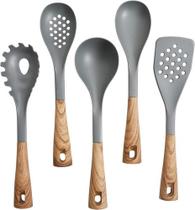 Conjunto De Utensilios Para Cozinha Oster Everwood 5 Peças