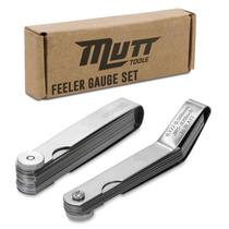 Conjunto de válvulas retas e angulares premium da Feeler Gauge Set Mutt Tools