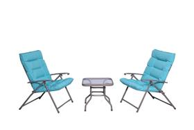 Conjunto de Varanda 3 Peças Aqua
