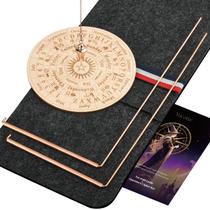 Conjunto de varetas de radiestesia de cobre Yncotte Kit de cobre 99,9% puro