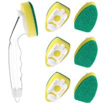 Conjunto de varinhas Dish Wands JASOUP com 1 varinha e 6 cabeças de reposição