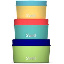 Conjunto de vasilhas de alimentos S'well Stainless Steel Tropical Smoothie