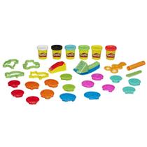 Conjunto de vasilhas Play-Doh Classic, brinquedo pré-escolar de 6 cores