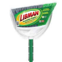 Conjunto de vassouras e pá de lixo Libman Precision Angle para ambientes internos/externos