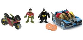 Conjunto de veículos de brinquedo Fisher-Price Imaginext DC Super Friends
