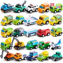 Conjunto de veículos de brinquedo JOYIN Pull Back Cars and Trucks for Kids