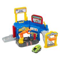 Conjunto de veículos de brinquedo VTech Go! Vá! Oficina de conserto Smart Wheels Speedy Conjunto de veículos de brinquedo VTech Go! Vá! Oficina de conserto Smart Wheels Speedy