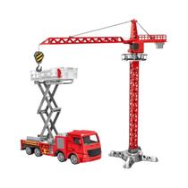 Conjunto De Veículos De Construção Para Crianças 2 PCS Brinquedo De Guindaste De Torre Escavadora