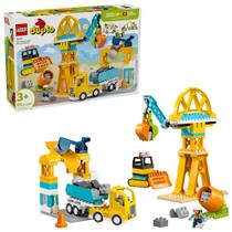Conjunto de Veículos do Canteiro de Obras LEGO DUPLO 3 em 1 Conjunto de Veículos do Canteiro de Obras LEGO DUPLO 3 em 1