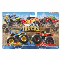 Conjunto de Veículos - Hot Wheels - Monster Trucks - Portions Vs Tuong - Mattel Conjunto de Veículos - Hot Wheels - Monster Trucks - Portions Vs Tuong - Mattel