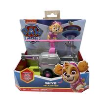 Conjunto de Veículos Paw Patrol com Figuras Everest, Ryder, Rex, Skye, Chase, Rocky e Zuma