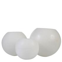 Conjunto de Vela Luminária Bola Branca Conjunto de Vela Luminária Bola Branca