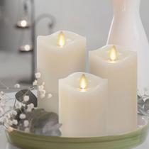 Conjunto de velas cintilantes LED sem chama Matchless Candle Co. Conjunto de velas cintilantes LED sem chama Matchless Candle Co.