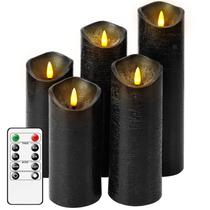 Conjunto de velas Lamp Nimiko Flameless Real Wax LED Pillar Conjunto de velas Lamp Nimiko Flameless Real Wax LED Pillar