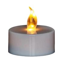 Conjunto De Velas LED Sem Chama Branco Quente 24 Peças Decoração Criativa Para Halloween E Natal Luz