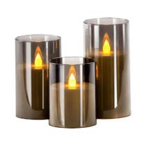 Conjunto De Velas LED Sem Chama Com Controle Remoto Para Decoração De Casamento, Festa Em Casa E