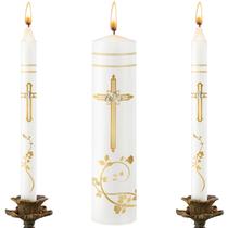 Conjunto de velas Wedding Unity Frienda Unity Candles em estilo retrô