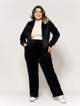 Conjunto De Veludo Plush Plus Size- Conpl-001 Conjunto De Veludo Plush Plus Size- Conpl-001