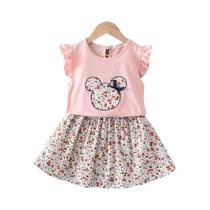 Conjunto De Verão Para Meninas Bebê, Blusas Brancas E Shorts Xadrez, Conjunto De Duas Peças Para