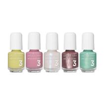 Conjunto de verniz para unhas Dazzle Dry Mini Flight escolhido a dedo 5 mL x 5