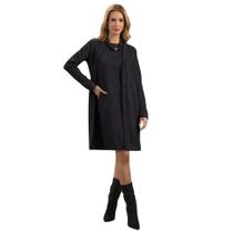 Conjunto de Vestido com Cardigan em tricot Miravest - MGR Boutique