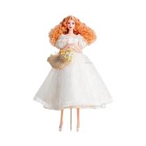 Conjunto De Vestido De Casamento De Boneca Princesa De 32cm, Moda Europeia, Roupas De Boneca De