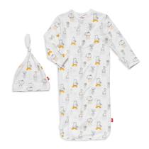 Conjunto de vestido e chapéu Magnetic Me Modal para recém-nascidos 0-3M