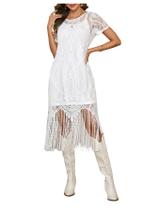 Conjunto de vestidos femininos WDIRARA para concerto ocidental de 2 peças Conjunto de vestidos femininos WDIRARA para concerto ocidental de 2 peças