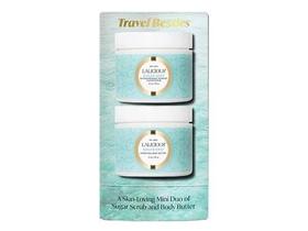 Conjunto de viagem LaLicious Sugar Reef Scrub 60 ml e manteiga corporal 60 ml