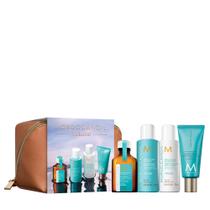 Conjunto de viagem Moroccanoil Volume - shampoo, condicionador, creme para mãos