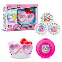 Conjunto de visor View Master Hello Kitty Deluxe com 3 cilindros