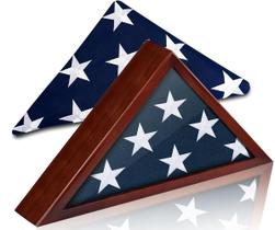 Conjunto de vitrines Burial Flag DANF FLAG para bandeira de 5' x 9,5'