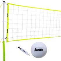 Conjunto de voleibol Franklin Sports Beach/Backyard com bastões e bola