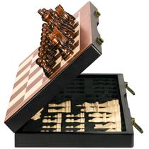 Conjunto de xadrez BIVOMON Magnetic Wooden 15, jogo de tabuleiro exclusivo