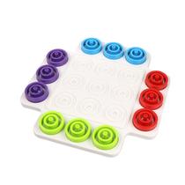 Conjunto de xadrez Circle Chessboard Educational Chessboard para pais Conjunto de xadrez Circle Chessboard Educational Chessboard para pais