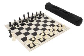Conjunto de xadrez Combo Wholesale Chess Archer Black