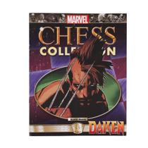 Conjunto de xadrez Eaglemoss Marvel Collection Daken 41 Magazine Conjunto de xadrez Eaglemoss Marvel Collection Daken 41 Magazine
