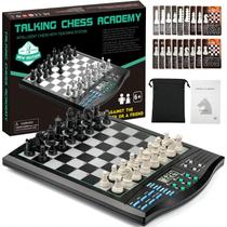 Conjunto de xadrez eletrônico Talking Chess Academy JWSCHESSUN