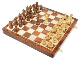 Conjunto de Xadrez House of Chess Victorian Staunton com Tabuleiro de 35,5 cm Conjunto de Xadrez House of Chess Victorian Staunton com Tabuleiro de 35,5 cm