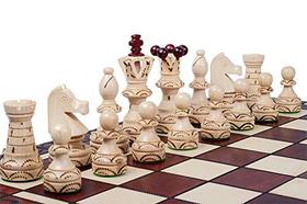 Conjunto de xadrez Loja de xadrez e jogos Muba Wooden 55cm Board