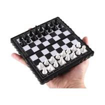 Conjunto De Xadrez Magnético Mini Portátil, Tabuleiro De Xadrez De Plástico Dobrável Amigável Para Conjunto De Xadrez Magnético Mini Portátil, Tabuleiro De Xadrez De Plástico Dobrável Amigável Para
